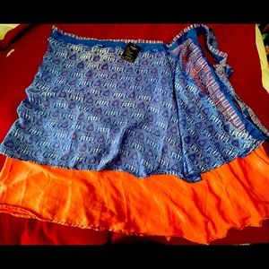 Wraparound skirt